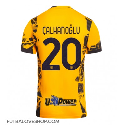 Dres Inter Milan Hakan Calhanoglu #20 Tretina 2024-25 Krátky Rukáv Dres Inter Milan Hakan Calhanoglu #20 Tretina 2024-25 Krátky Rukáv